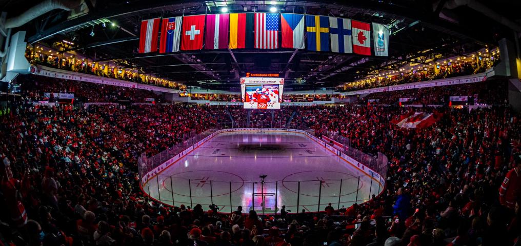 2023 IIHF World Junior Championship Inside Arena During Gold Medal Game